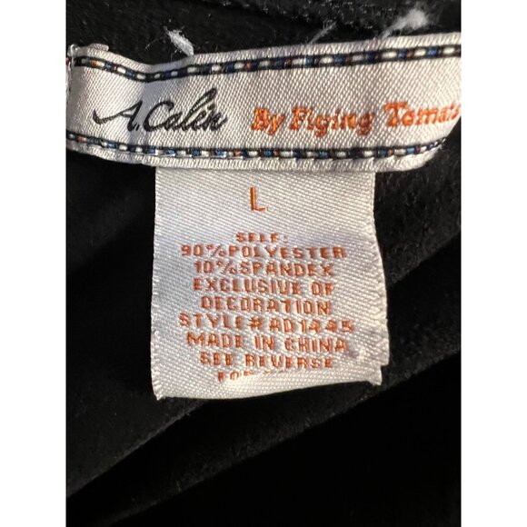 A Celine by Flying Tomato Large Black Dress Hi Lo Sleeveless Goth Evening Out - Picture 9 of 10